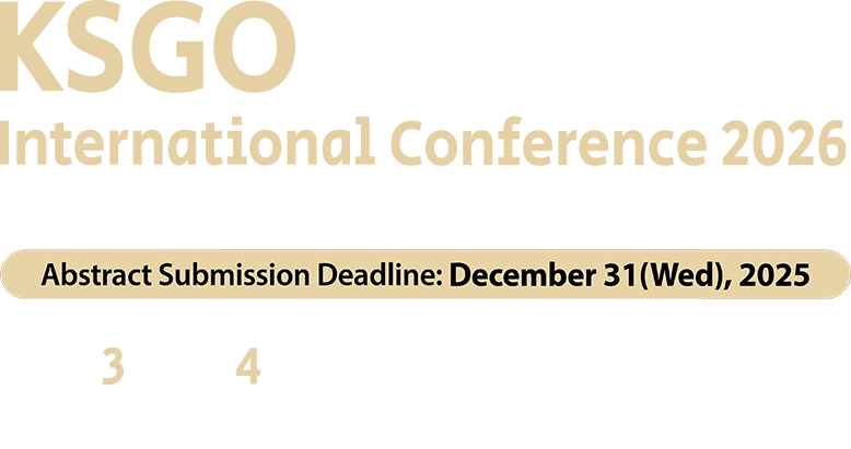KSGO International Conference 2026. The 41st Annual Meeting of Korean Society of Gynecologic Oncology, April 3 (Fri) - 4 (Sat), 2026, Coex Magok, Seoul, Korea